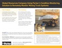 Global Resources Company Using Parkers Condition Monitoring Solution to Remotely Monitor Mining Truck Systems Success Story